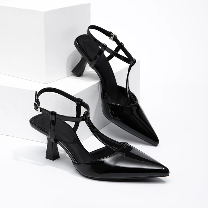 Heels Women's PU Rubber Sole Sandals