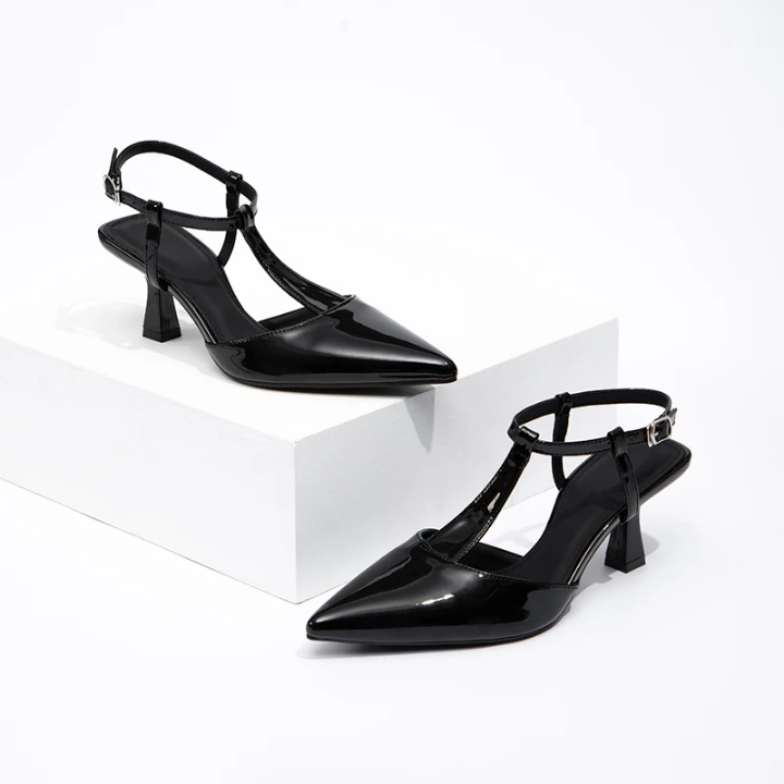 Heels Women's PU Rubber Sole Sandals