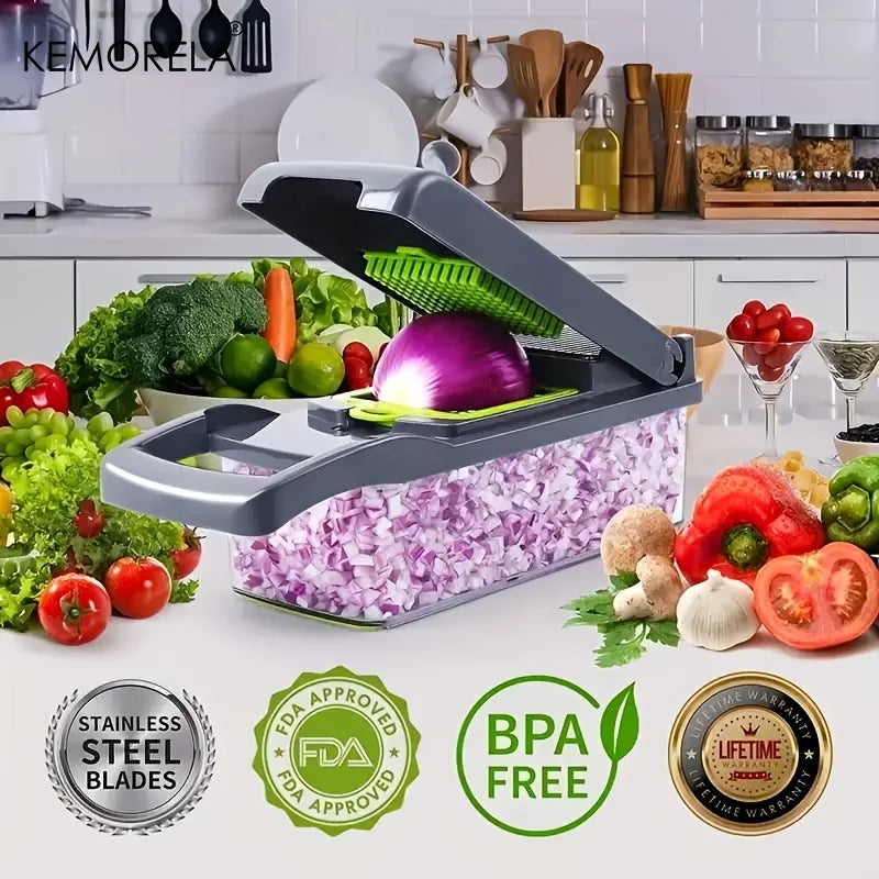 16 in 1 Multifunctional Vegetable Chopper Onion
